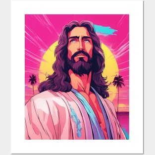 Jesus Christ Love God with All Your Heart & Soul Posters and Art